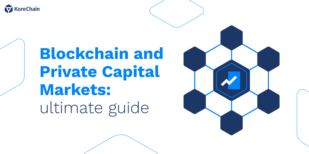 A visual representation of how blockchain is revolutionizing private capital market by enabling more efficient and secure capital formation processes.